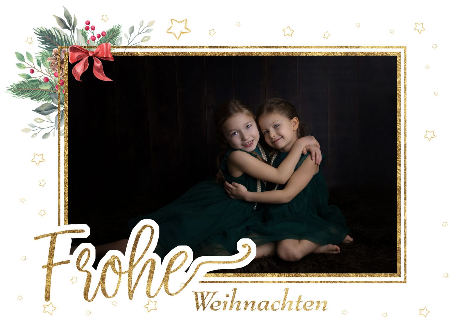 Weihnachtskarte By Ela Wandrei für Projekt Gemeinsamwachsen