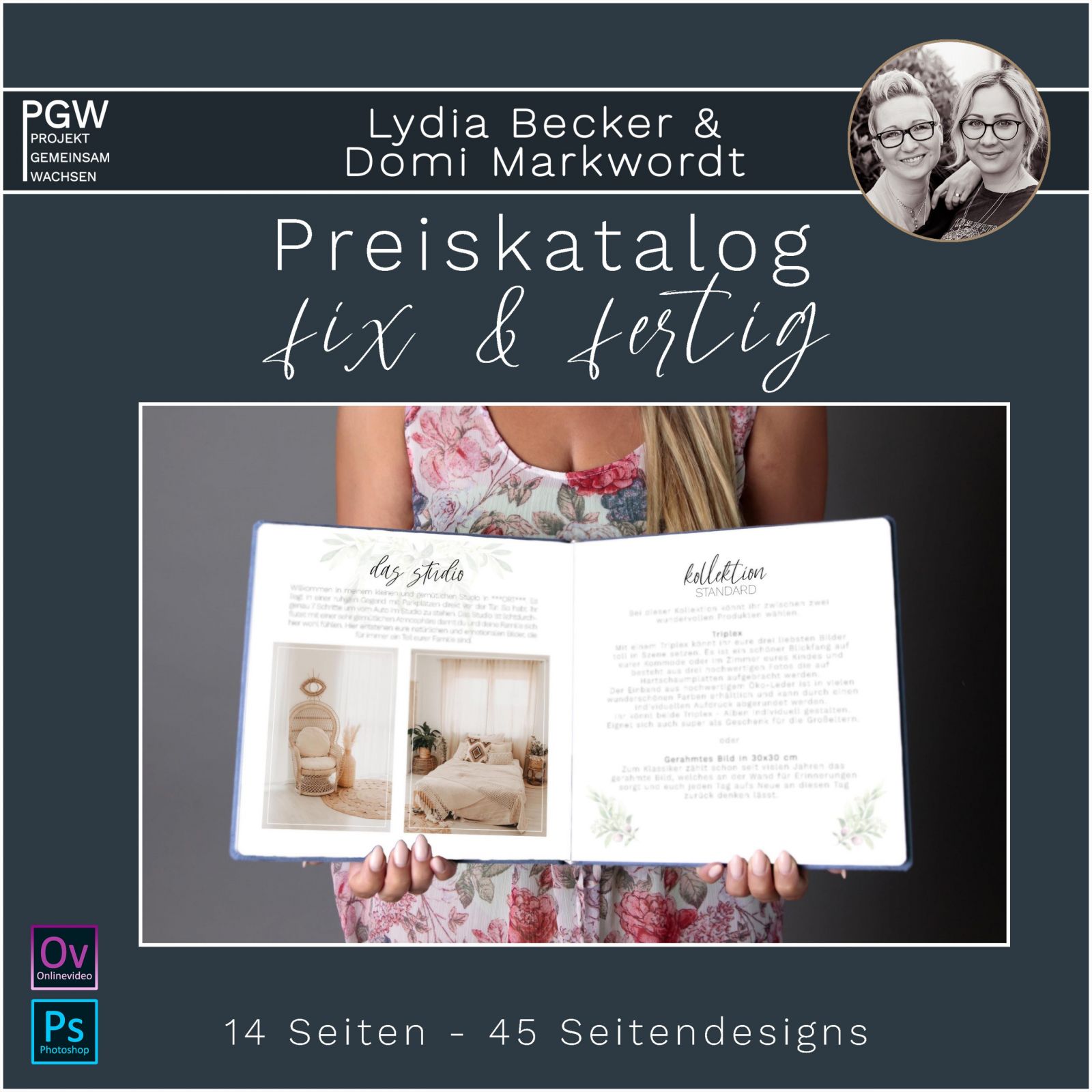 Preiskatalog von Domi Markwordt und Lydia Becker für Projekt Gemeinsamwachsen